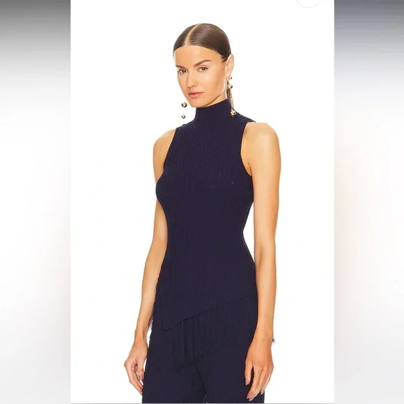 Cult Gaia Doja Top Evening Blue - Picture 2 of 5